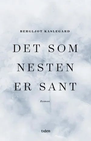 Omslag: "Det som nesten er sant : roman" av Bergljot Kaslegard