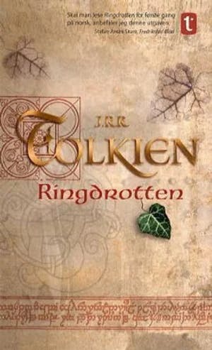 Omslag: "Ringdrotten : Nynorsk utgåve av Ringenes herre" av John Ronald Reuel Tolkien
