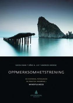 Omslag: "Oppmerksomhetstrening : en historisk, psykologisk og praktisk innføring i mindfulness" av Svein Gran