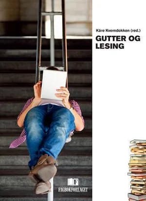 Omslag: "Gutter og lesing" av Kåre Kverndokken