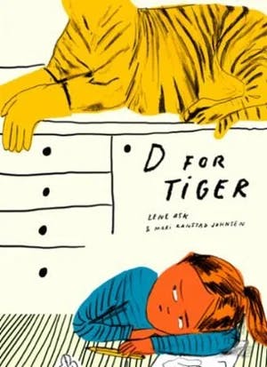 Omslag: "D for tiger" av Lene Ask