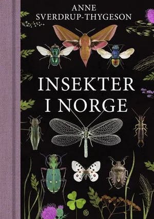 Omslag: "Insekter i Norge" av Anne Sverdrup-Thygeson